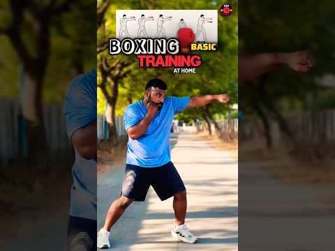 Jab Jab Cross Dip Cross 💥 Boxing Basics At Home Training | Fitness Shorts