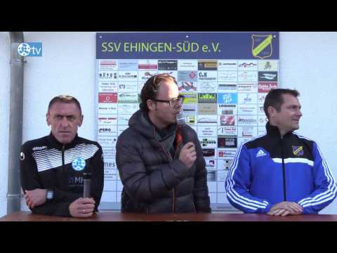 WFV-Pokal Achtelfinale, SSV Ehingen-Süd vs Stuttgarter Kickers - Pressekonferenz