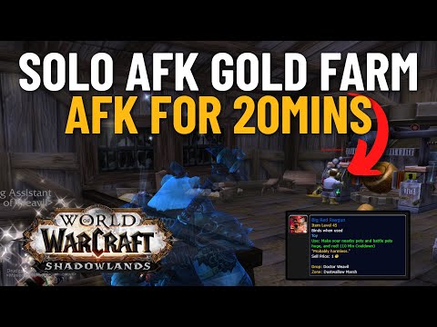 Easy SOLO GOLD Farm, AFK 20mins! (Quick Guide)