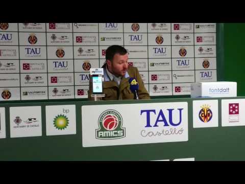 RP de Toni Ten tras TAU Castelló - Cafés Candelas Breogan