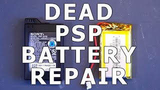 Dead Sony Playstation Portable PSP Battery | Recell / Repair Battery Pack