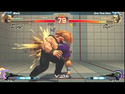 SSF4: Martij vs One Time Hero - Why Me Dojo? 12