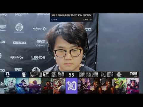 TL (Bjergsen Corki) VS TSM (Huni Irelia) Highlights - 2022 LCS Spring W8D3 #lol #lolesports #LCS