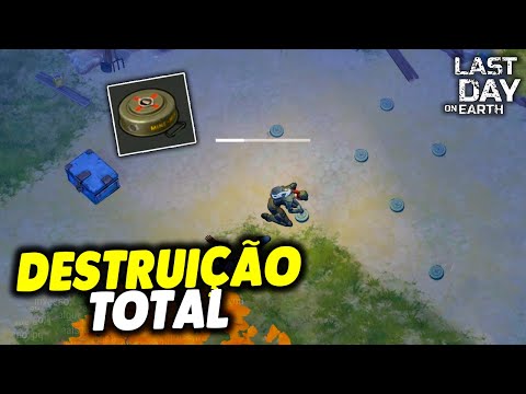 DESTRUIÇÃO TOTAL MINA NA FAZENDA - Last Day On Earth