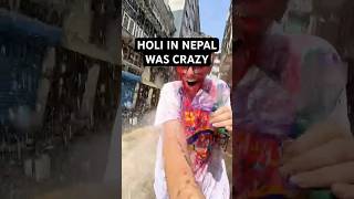 Holi in Nepal was Crazy - Kathmandu has the BEST Holi Festival #holicelebration #holi #nepal
