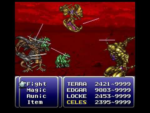 Final Fantasy VI Summons (SNES) - Crusader