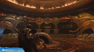God of War - Moon, Midgar &amp; Sun Trap Puzzle Walkthrough (The Black Rune Story Quest)