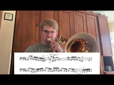 Blazhevich - No. 56 - Bass Trombone Etude