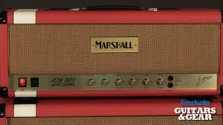 Video thumbnail for Sweetwater-exclusive Marshall Custom JCM800/1960AV Demo - Guitars and Gear Vol. 43 by Sweetwater