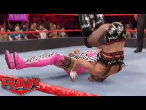 Wwe 2k22 Raw - Alexa Bliss and Asuka Vs Pink and Carmella