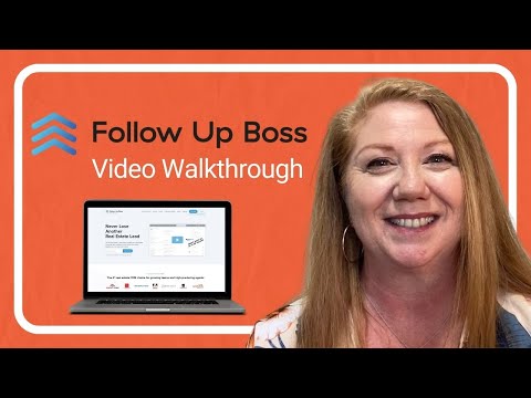 Follow Up Boss Video Walkthrough #realestatecrm #realestatetips