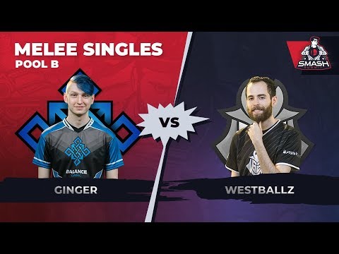 Ginger vs Westballz - Melee Singles: Pool A - Smash Summit 6