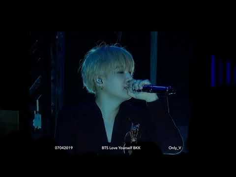 190407 Trivia 轉 : Seesaw : SUGA - BTS LOVE YOURSELF BKK - [ FANCAM ]