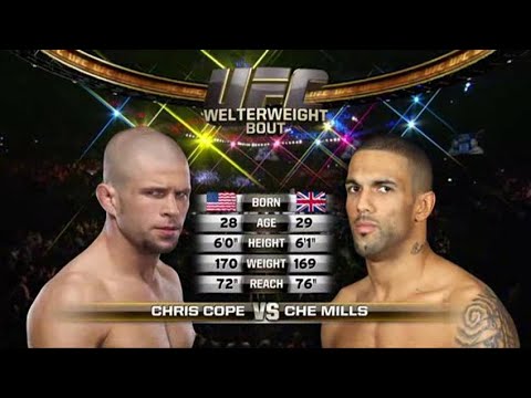 Chris Cope vs Che Mills full fight