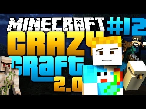 Minecraft: CRAZY CRAFT 2.0 - #12 | MOBZILLA FIGHT