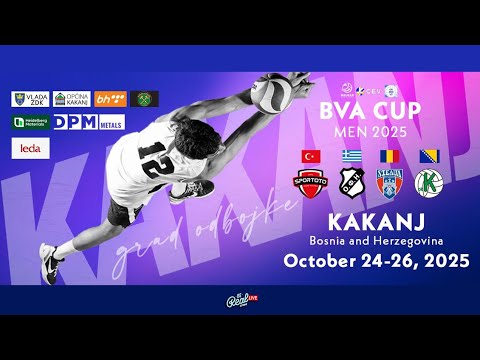 OK Kakanj 78 (BiH) vs Steaua București (ROU) | BVA Cup Men 2025 |
