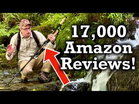 Cascade Trekking Poles Review. Budget Walking Poles with 17,000 Amazon Ratings