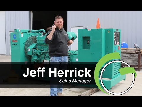 Green Industrial - USED 350 KW DIESEL GENERATOR CUMMINS NTA 855 G3 277 480 VOLT 3 PHASE TESTED