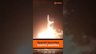 SpaceX launches Starlink satellites on Falcon 9 rocket