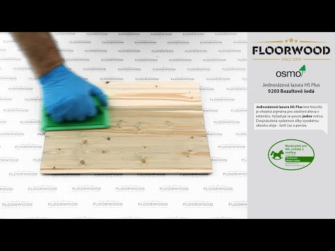 Lazura na dřevo Osmo 9203 Bazaltově šedá HS Plus