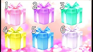 🎁6 KUTUDAN BİRİNİ SEÇ-HEDİYE SEÇ 🎁CHOOSE YOUR GIFT-GOOD VS BAD 🎁ESCOLH