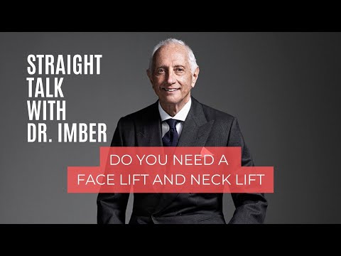 Do you need to get a Face Lift with a Neck Lift?