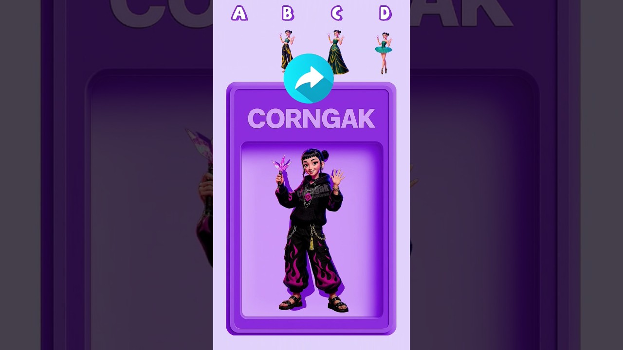 Unboxing K-pop Demon hunter HUNTR/X Zoey toys