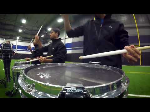 Hebron HS Drumline 2022 Snare Cam - OUT OF TIME