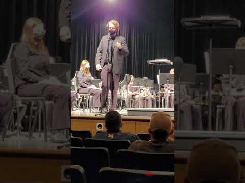 Moore High School Symphony  Band Spring Concert, May,2021