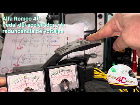 Alfa Romeo 4C Trottle pedal double potenciometer