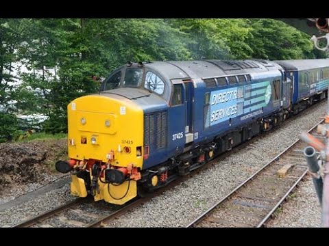 DRS 37405 & 37425 - 2C58 Norwich-Great Yarmouth 27/06/2015