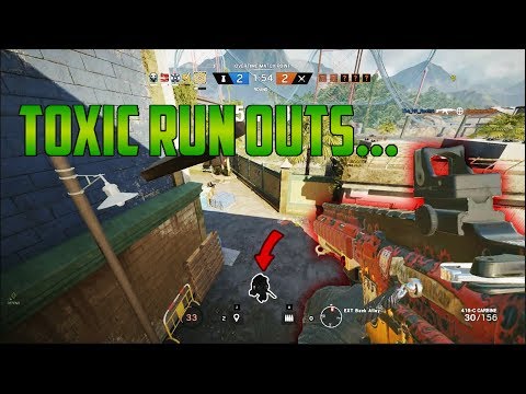 TOXIC RUN OUTS! | Rainbow Six Siege Highlights #3 (R6S Funny Momments)