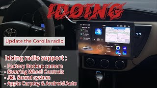 How to Upgrade Your 2017-2018 Toyota Corolla with the Idoing Radio – Full Installation Guide!