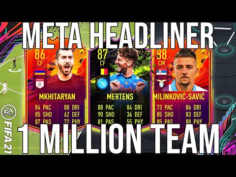 BEST META HEADLINER SERIE A PRE-TOTY SQUAD BUILDER TO GET MORE WINS! FIFA 21 ULTIMATE TEAM
