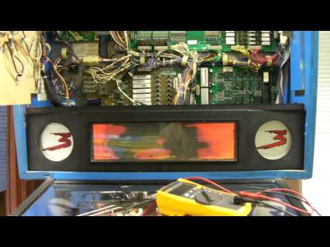 Lethal Weapon 3 Pinball - Bad HV on Rottendog DPS004 Power Supply