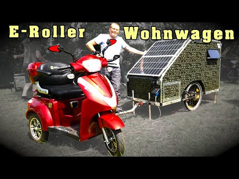25km/h Elektro-Trike-Roller als Zugfahrzeug für einen Fahrradwohnwagen?