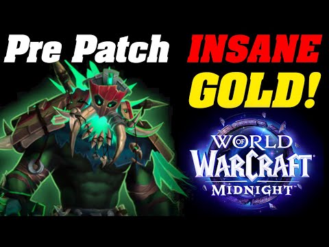 Midnight Pre Patch Is INSANE GOLD! WoW Goldmaking