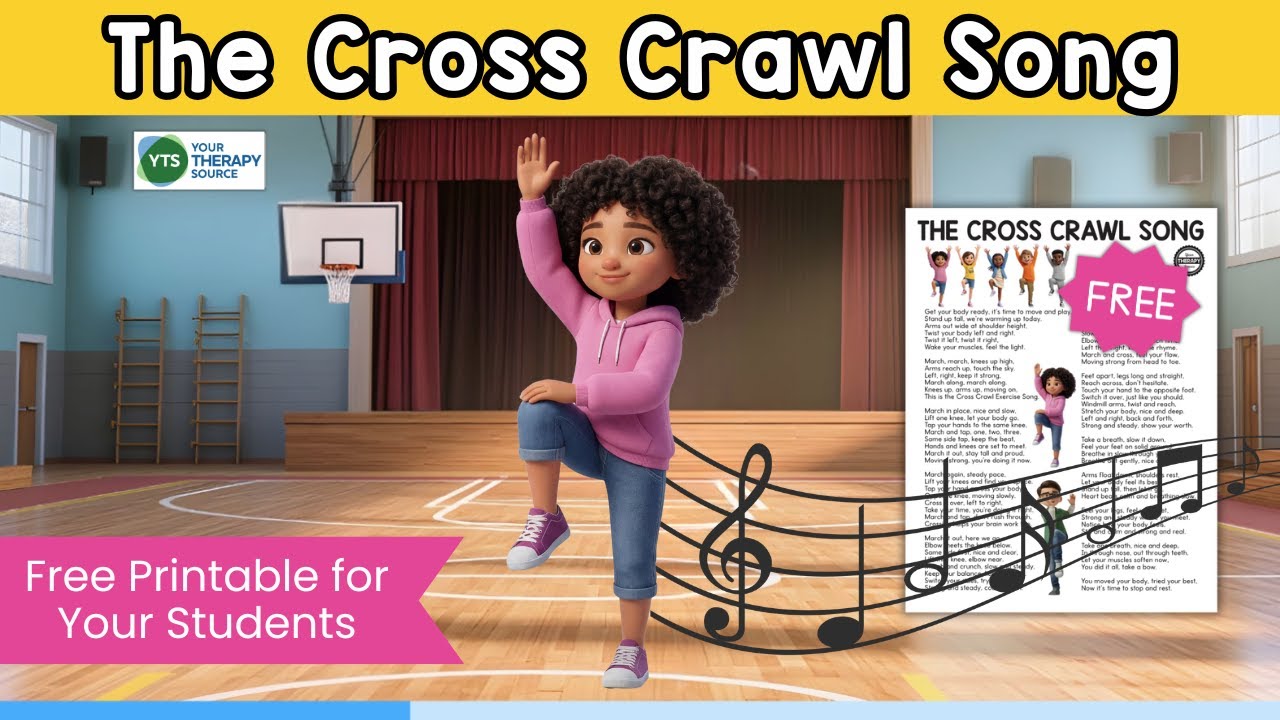 The Cross Crawl Song | Movement & Brain Break for Students