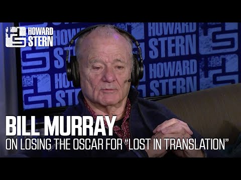 Bill Murray on Losing the Oscar for “Lost in Translation”