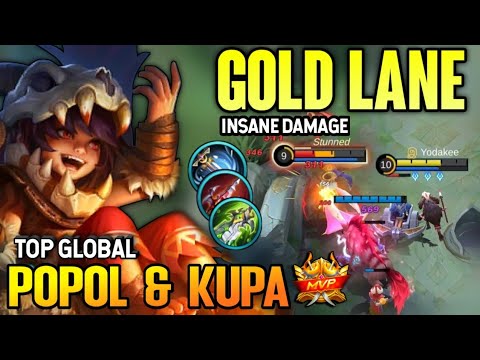 POPOL AND KUPA BEST BUILD 2021 | TOP GLOBAL POPOL AND KUPA GAMEPLAY | MOBILE LEGENDS✓
