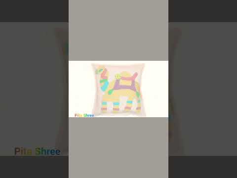 Embroidered Cushion Cover