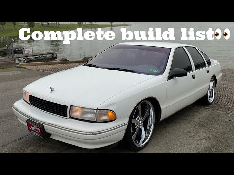 1996 Chevy caprice build breakdown 2500$ RIMS American racing wheels super novas