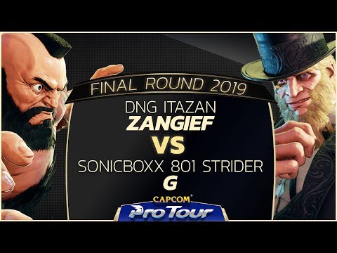 DNG Itazan (Zangief) vs SONICBOXX 801 Strider (G) - Final Round 2019 - Day 1 Pools - CPT 2019