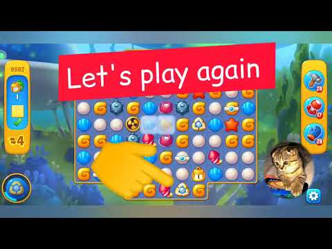 Fishdom 2022, no Boosters, 9592  level  -  прохождение без бустеров,  9592  уровень.