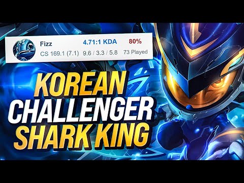 KOREAN CHALLENGER WITH 80% WIN RATE??? MEET SHARK KING THE #1 FIZZ WORLD!!!