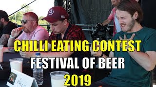 Festival of Beer - Chilli Eating Contest