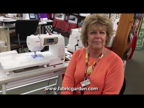 Janome QDC Series  Threading Your Bobbin and Machine
