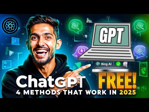 ChatGPT FREE! 🔥 Try These 4 Working Methods in 2025