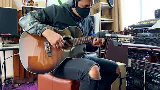 Video thumbnail for Takamine TSA-500 OM jumbo  ( Top Solid) by top acoustic