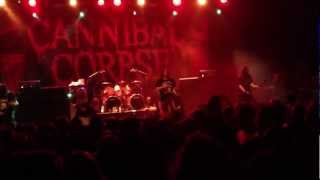 Cannibal Corpse - Priests of sodom Live in Glasgow 2013